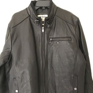 Boston Harbour Men's Genuine Leather Jacket